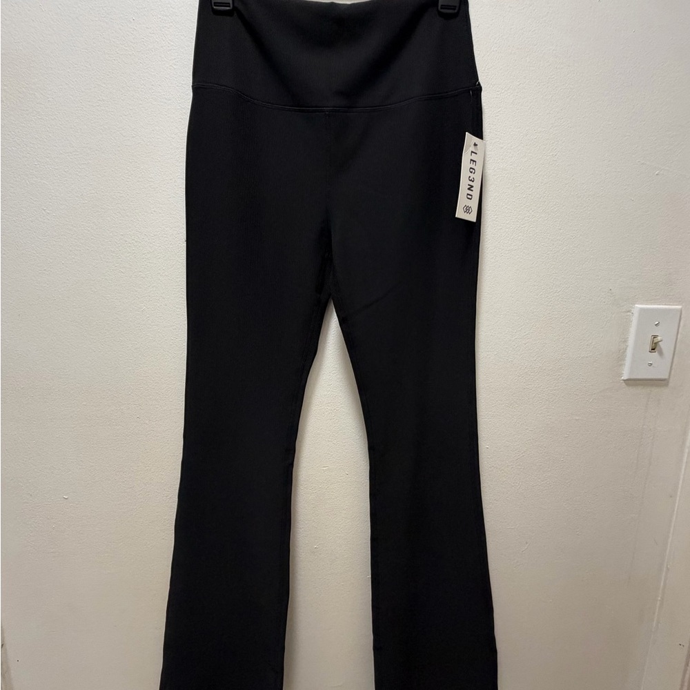 Black Flared Pants